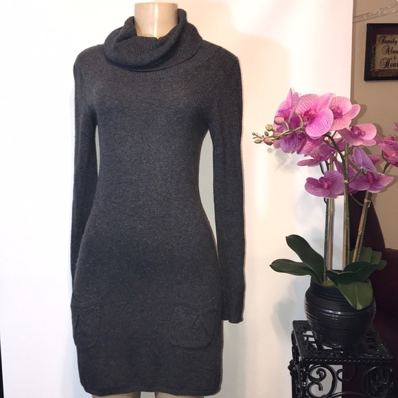 Springfield Women’s turtle neck dress small gray - Picture 2 of 8